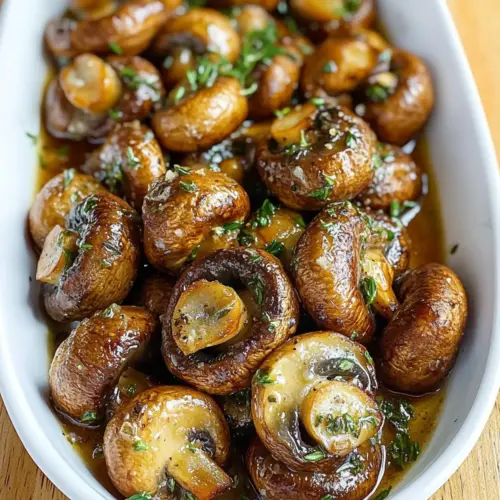Roasted Mushrooms in a Browned Butter