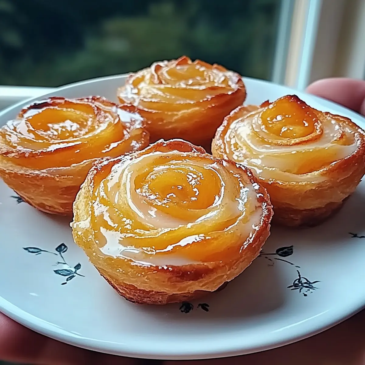 Peach Pie Cruffins Recipe