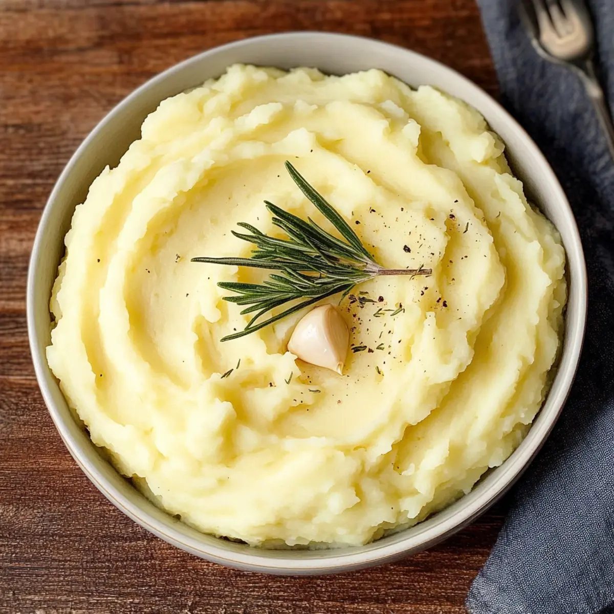 Rosemary Garlic Mashed Potatoes