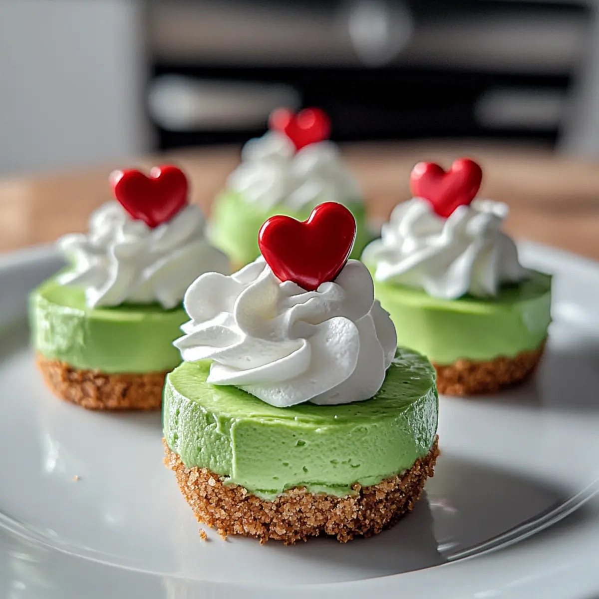 Grinch Mini Cheesecake