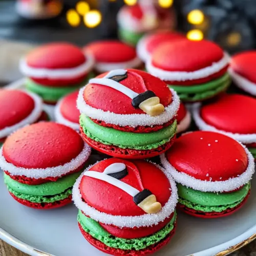 Santa Claus Macarons