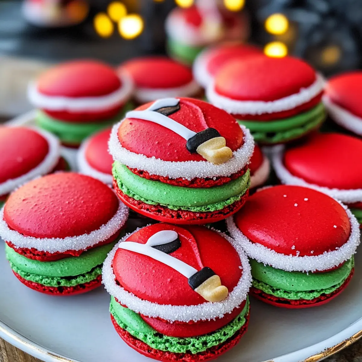 Santa Claus Macarons