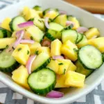 Pineapple Cucumber Salad