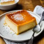 French Antilles Coconut Flan