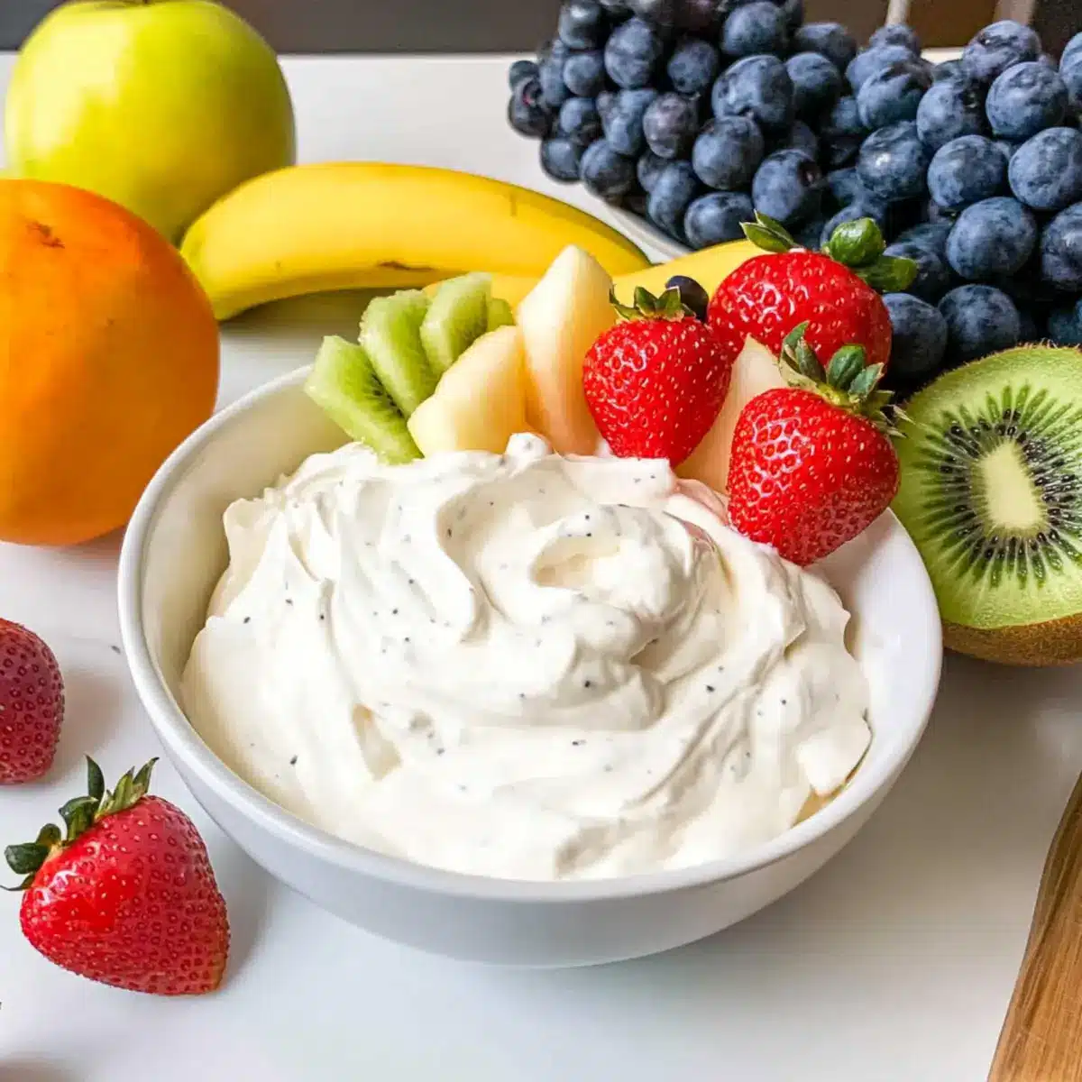 Creamy Vanilla Fruit Dip