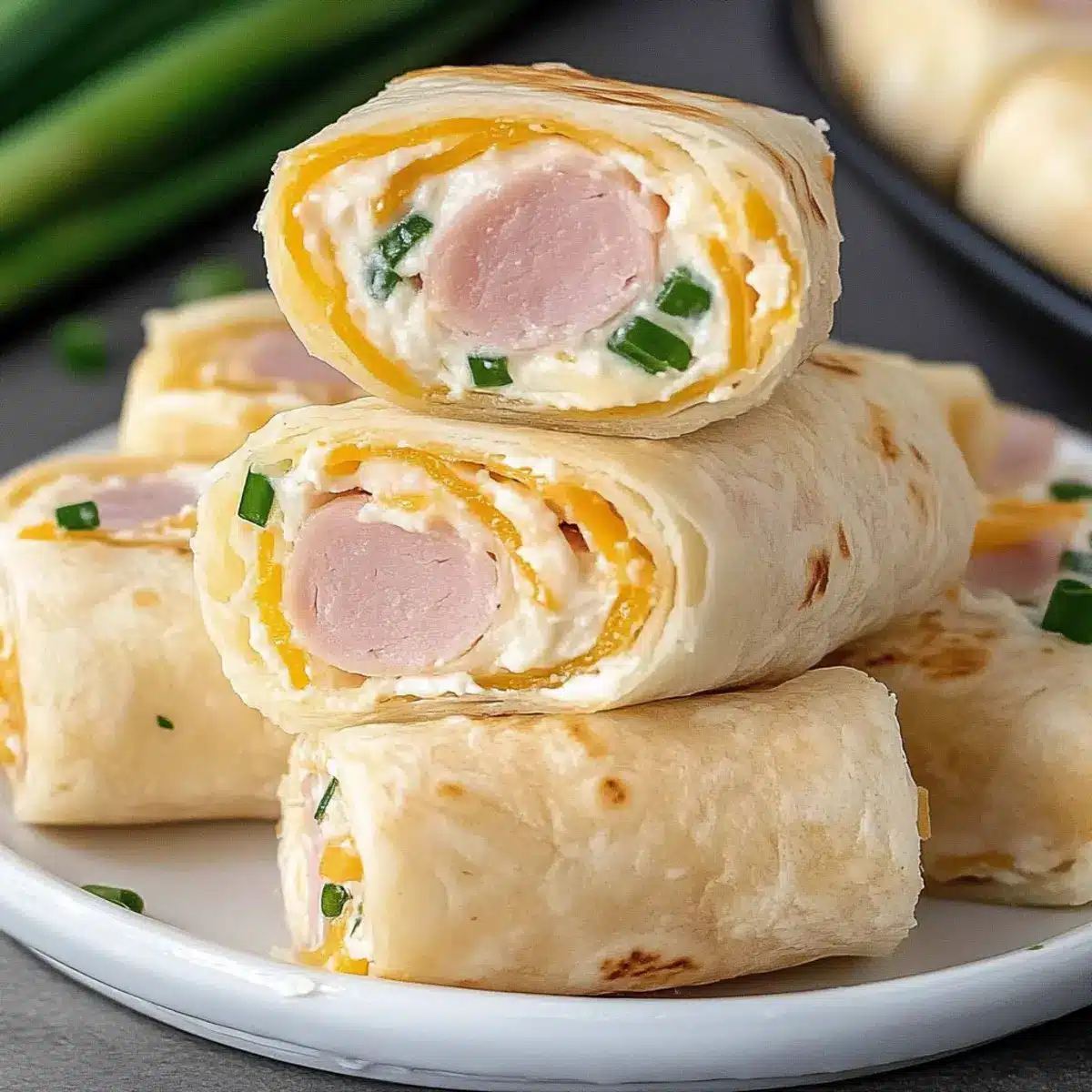 Ham and Cheese Roll Ups