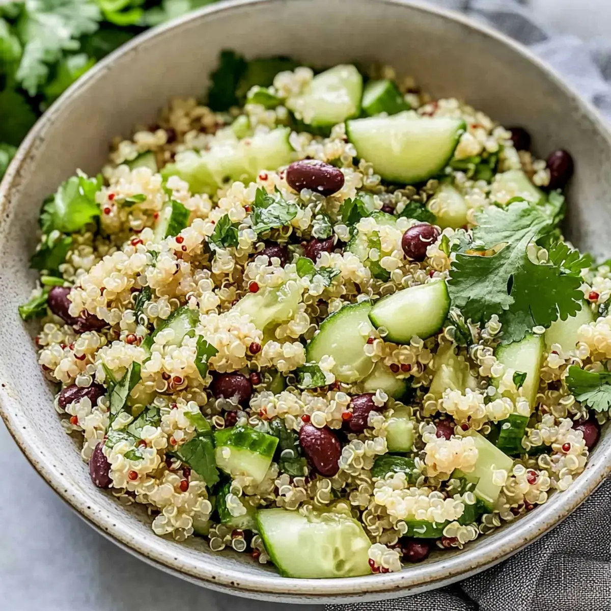 Cilantro Lime Quinoa Salad