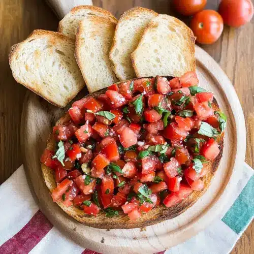 Easy Bruschetta Recipe