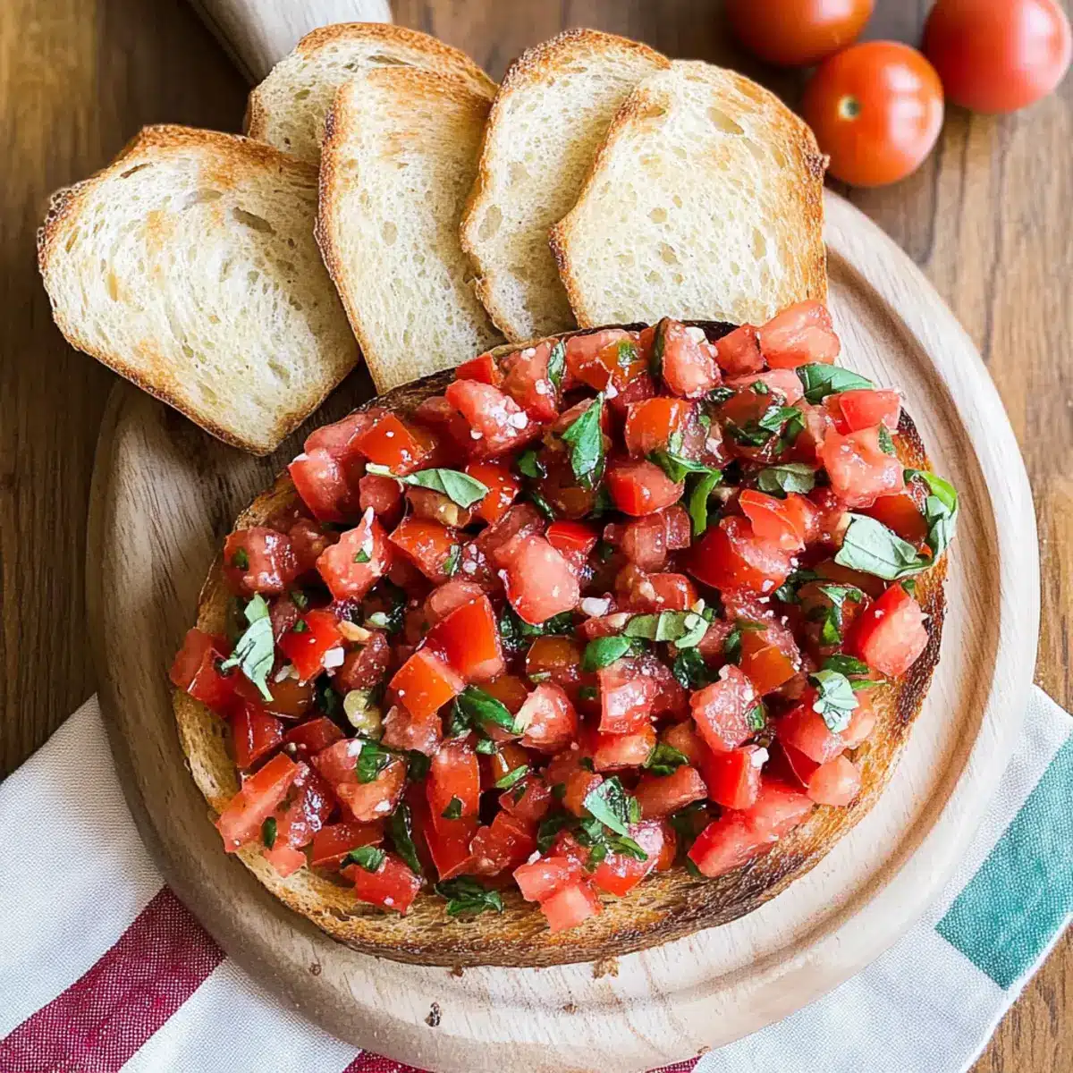 Easy Bruschetta Recipe
