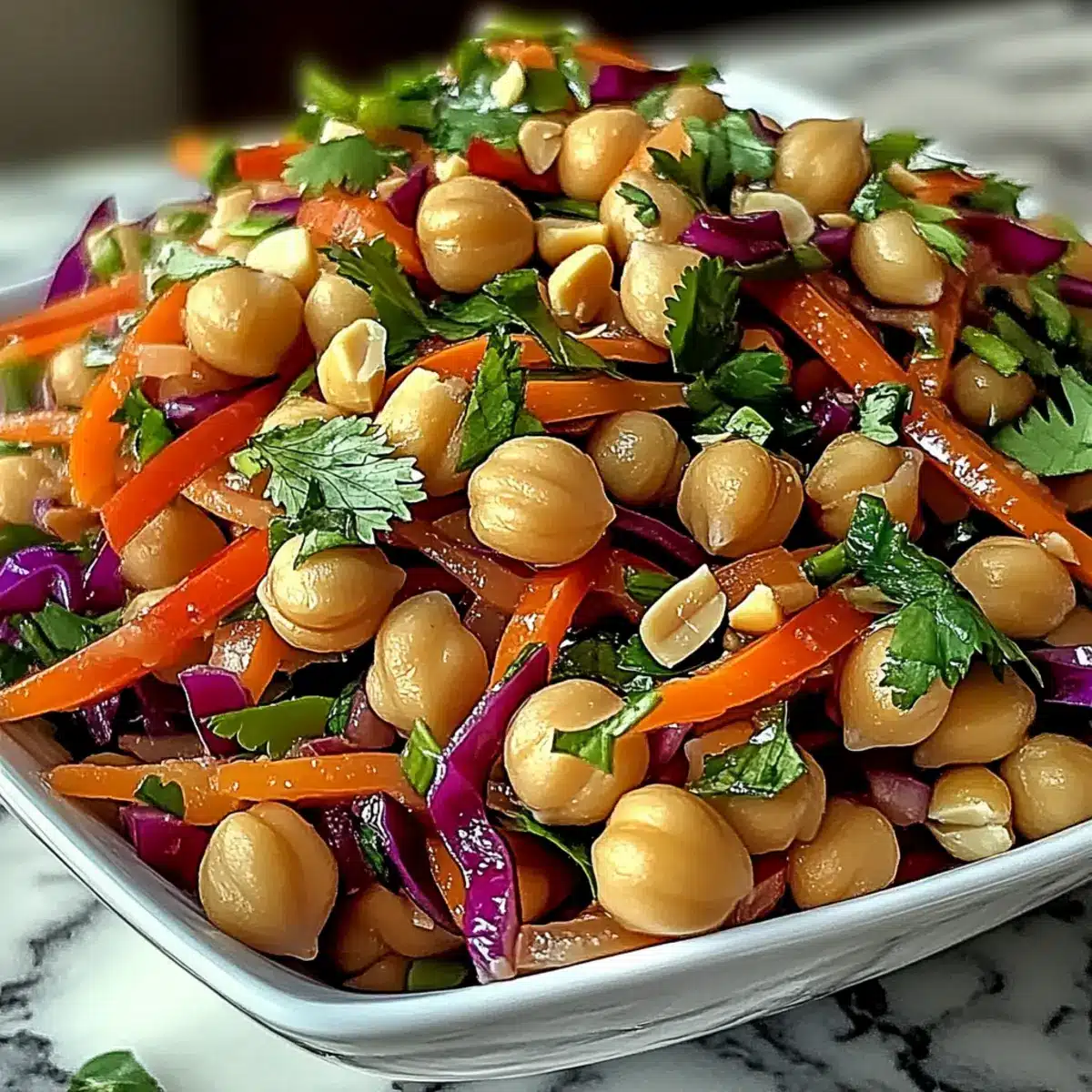 Crunchy Thai Chickpea Salad