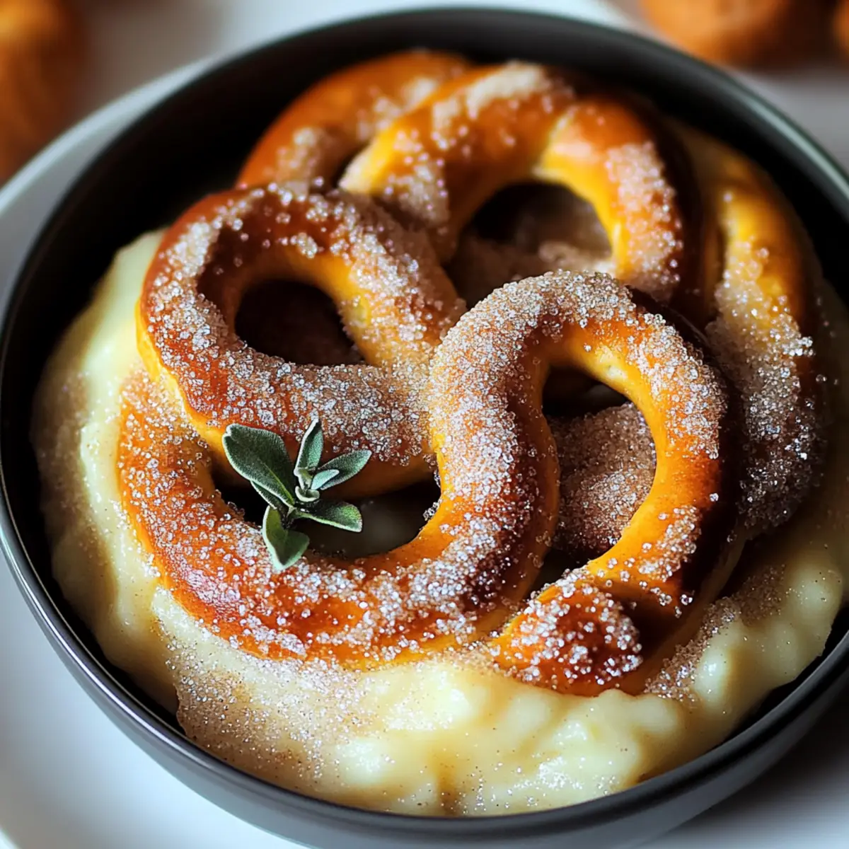 Cinnamon Sugar Soft Pretzels