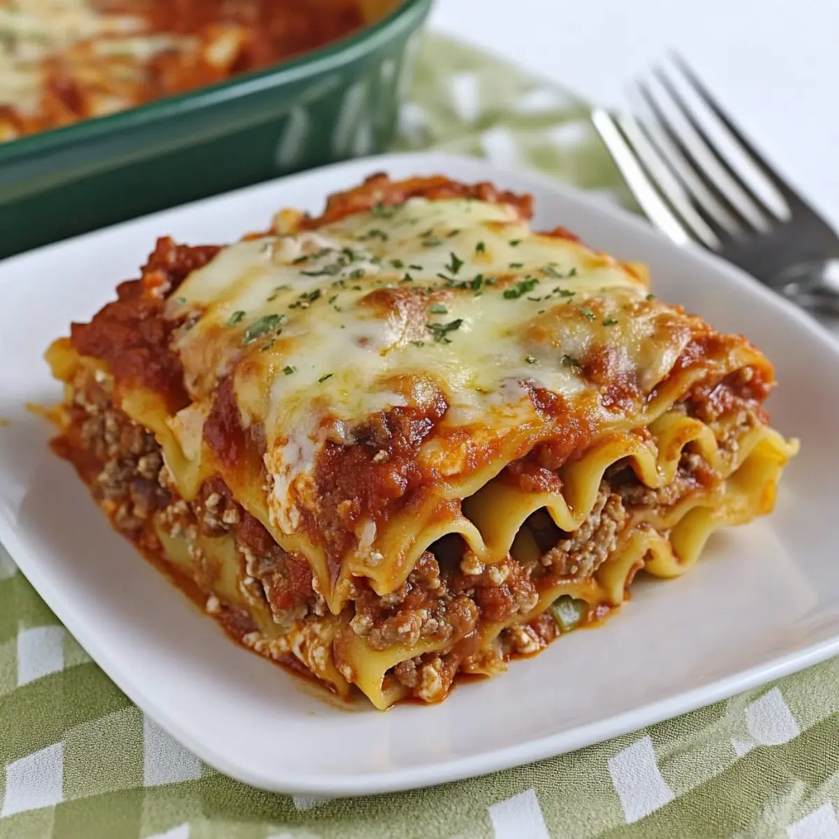 Cheesy Lasagna Roll Ups