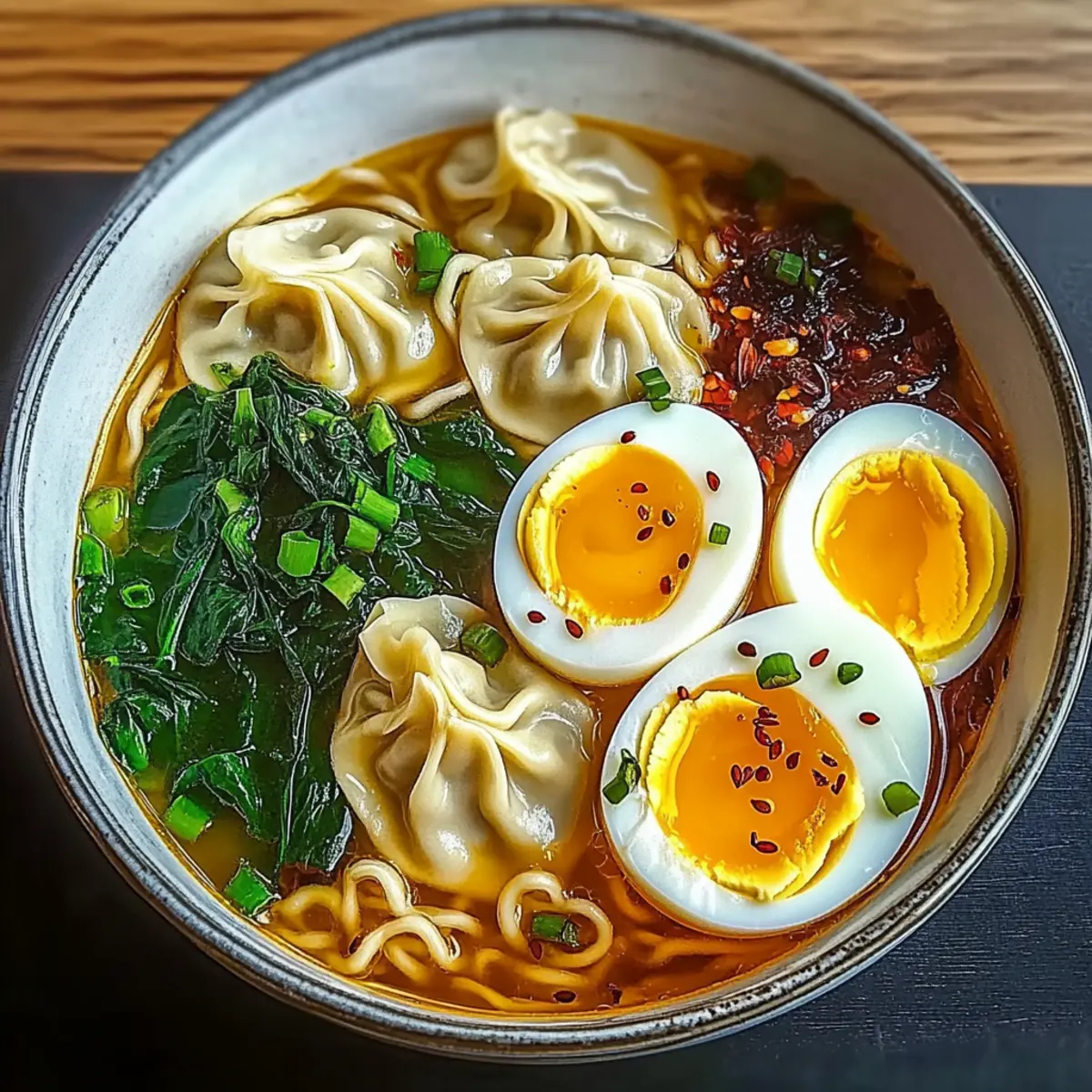 Dumpling Ramen Bowl