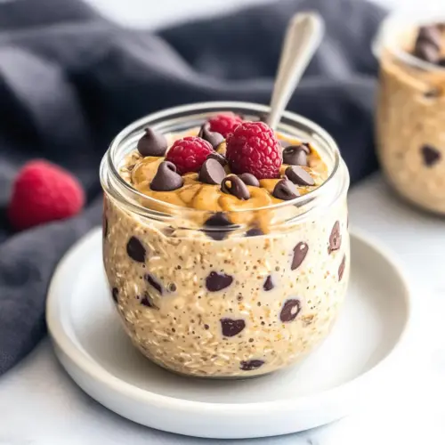 Cookie Dough Overnight Oats