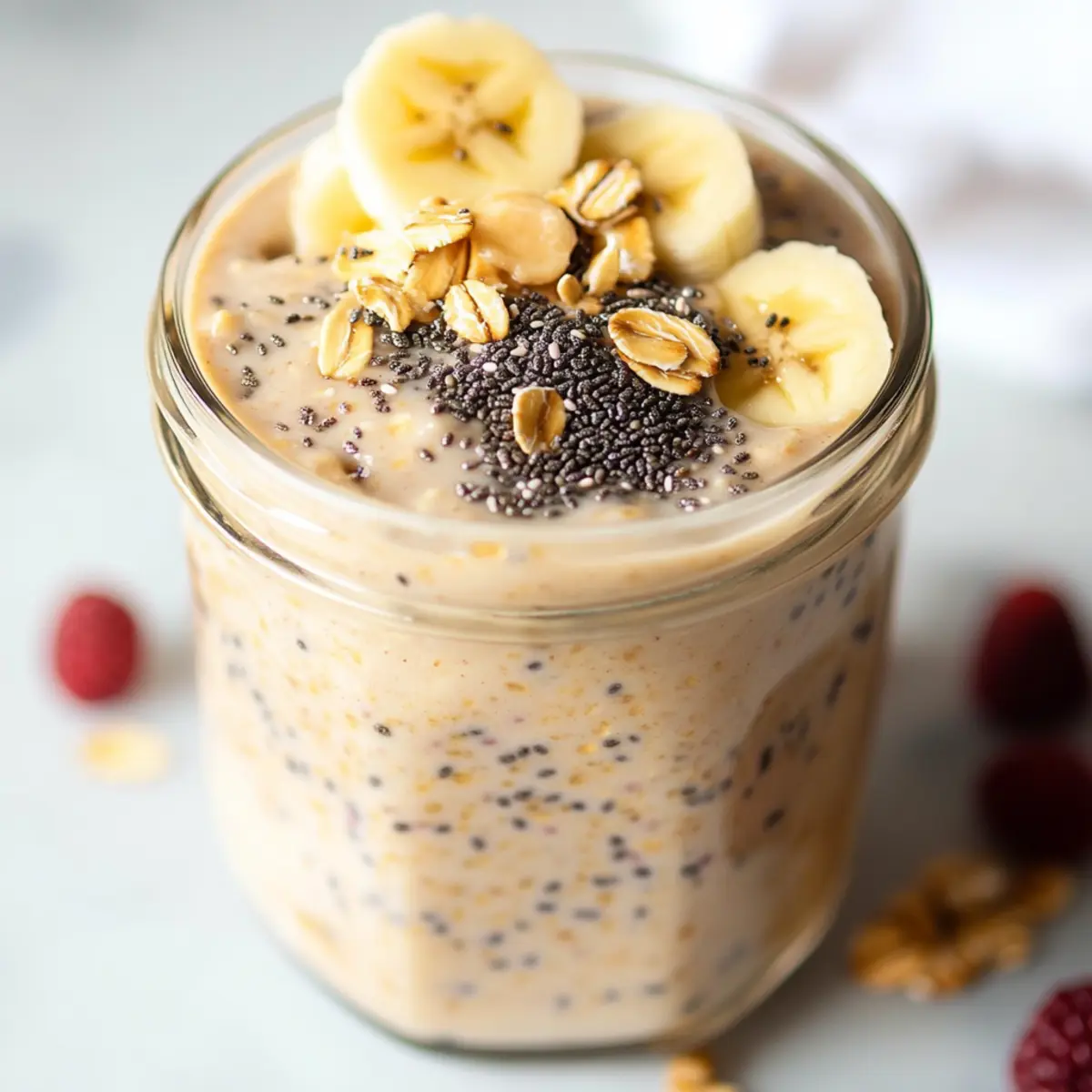 Peanut Butter Overnight Oats