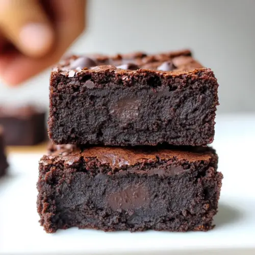Healthy Vegan Sweet Potato Brownies