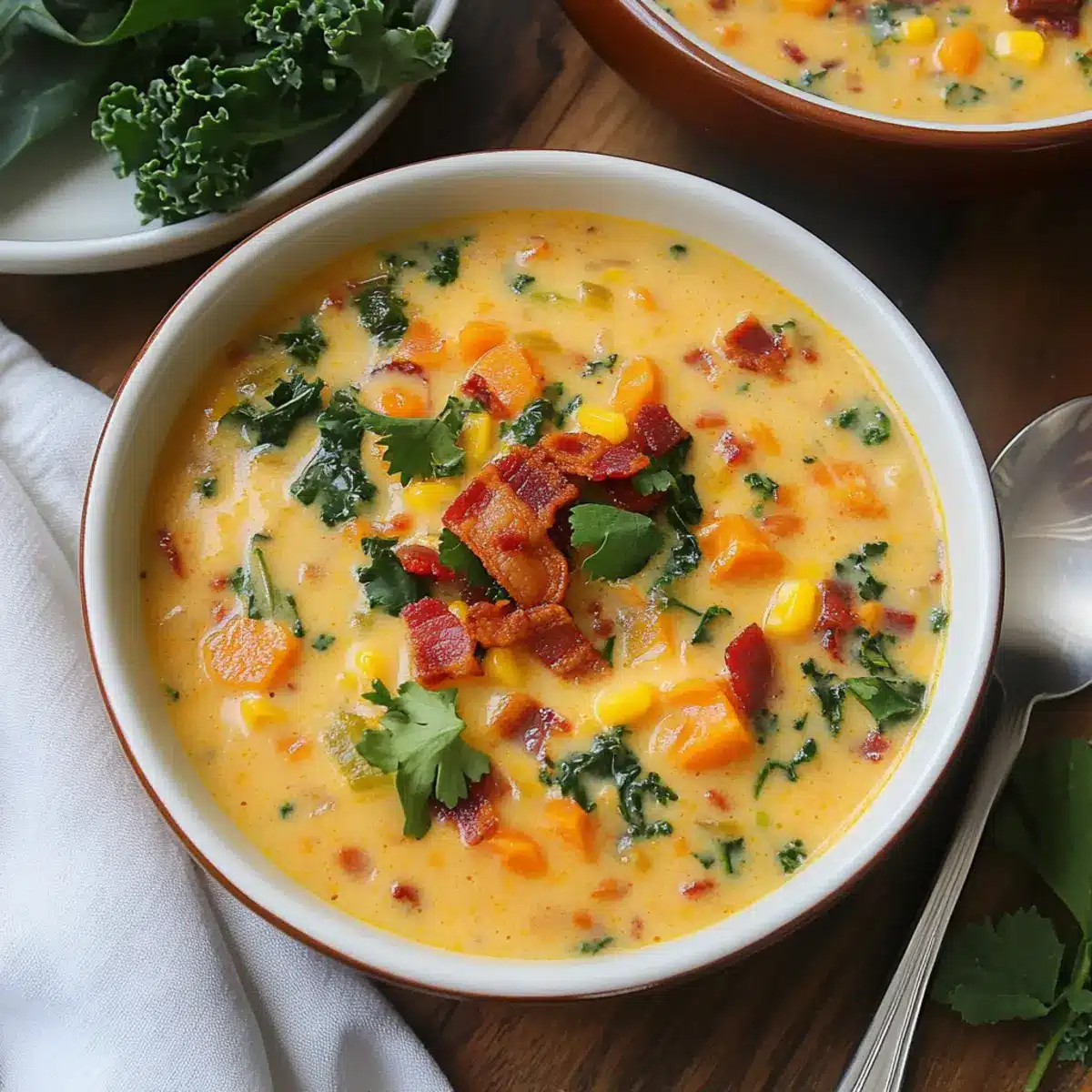 Sweet Potato Corn Chowder