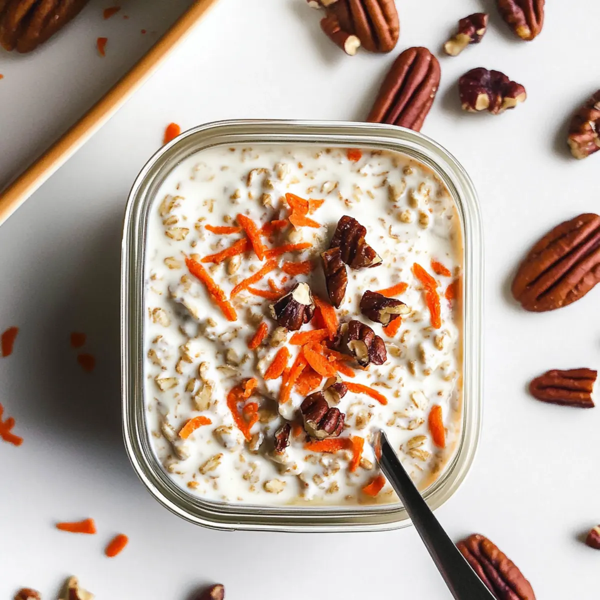 Carrot Cake Overnight Oats