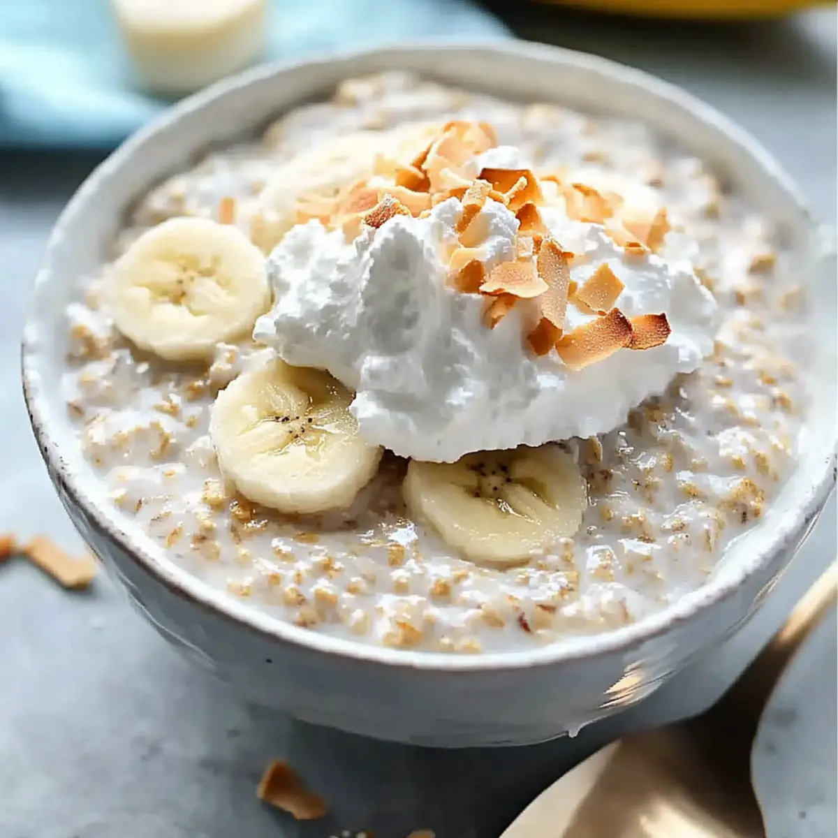 Coconut Cream Pie Overnight Oats