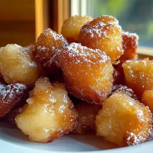 Air Fryer Apple Fritter Chunks