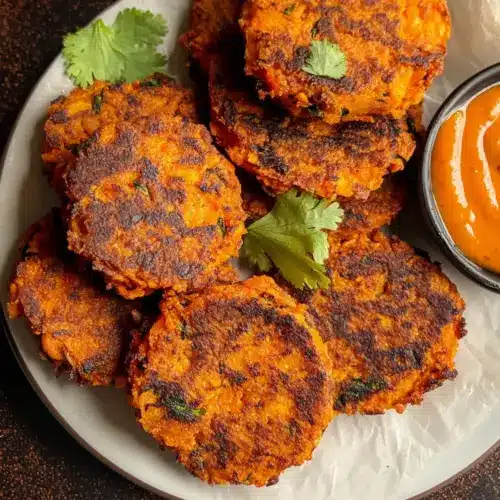 Indian Spiced Sweet Potato Patties