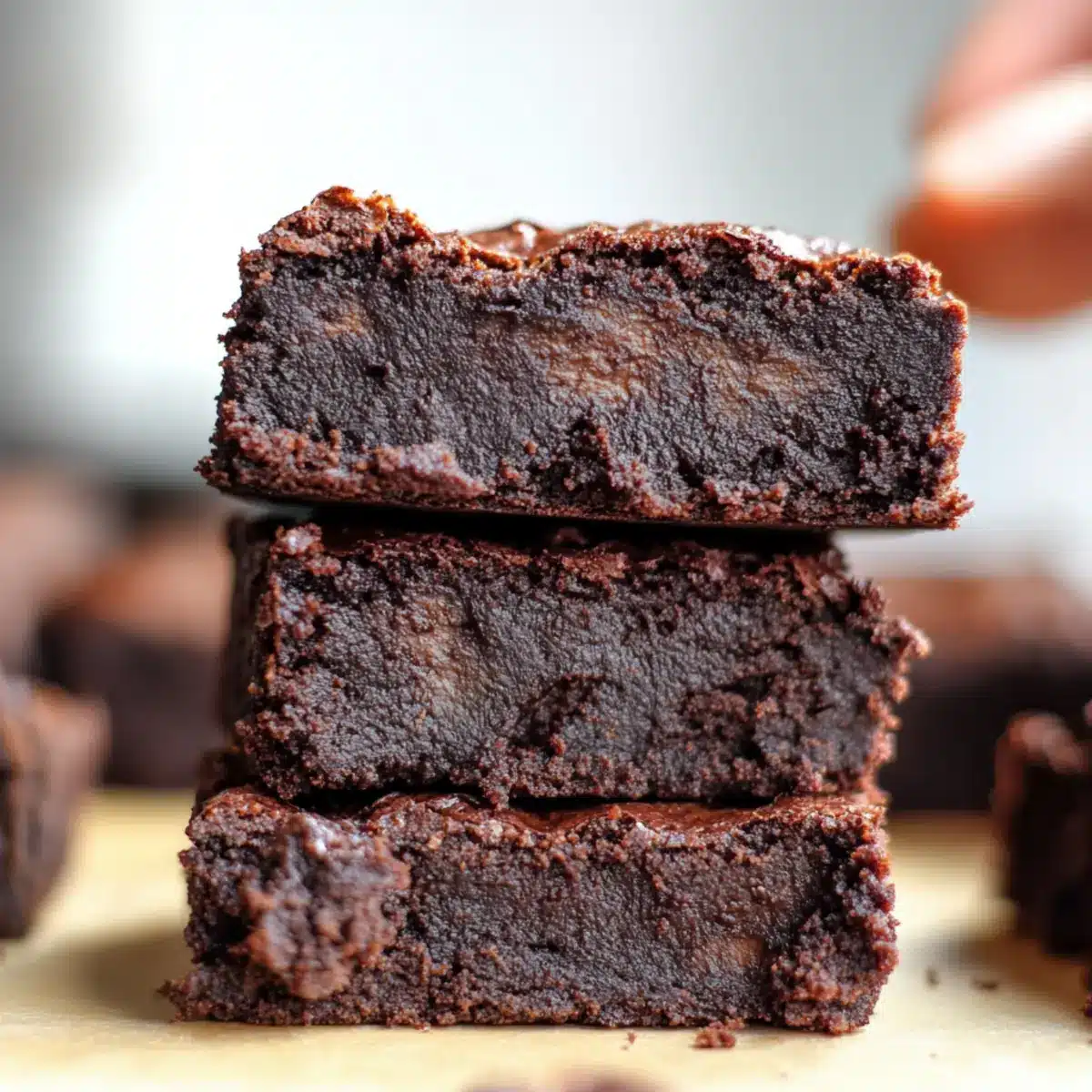 Healthy Vegan Sweet Potato Brownies