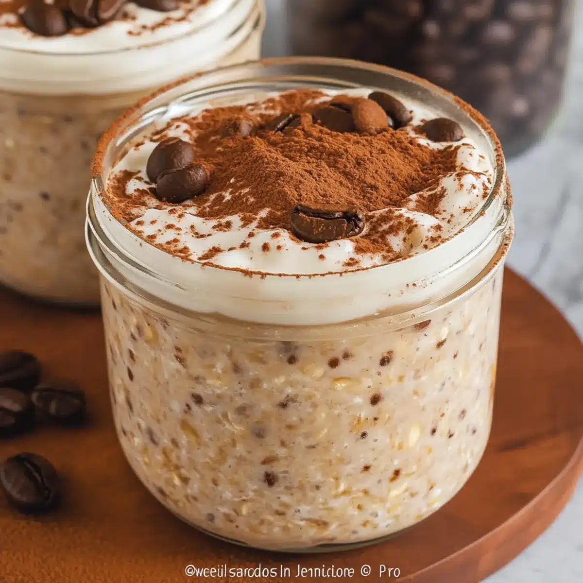 Tiramisu Overnight Oats