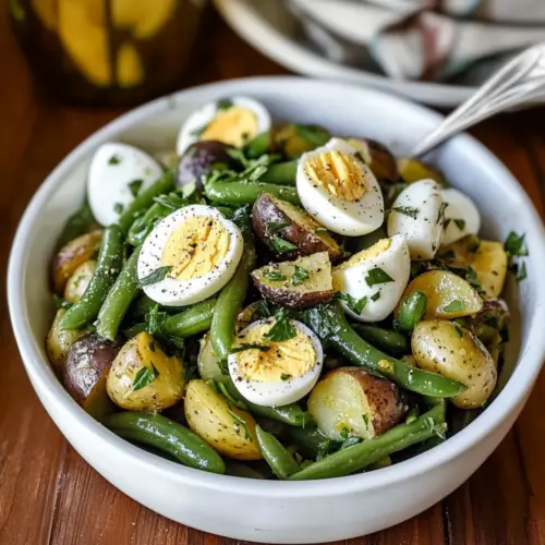 French-Style Potato and Green Bean Salad