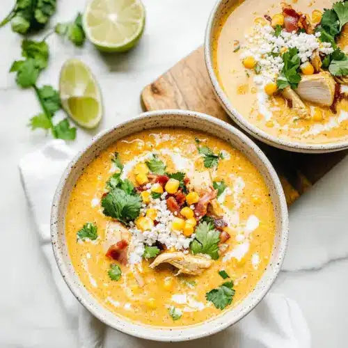 Slow Cooker Mexican Street Corn Soup
