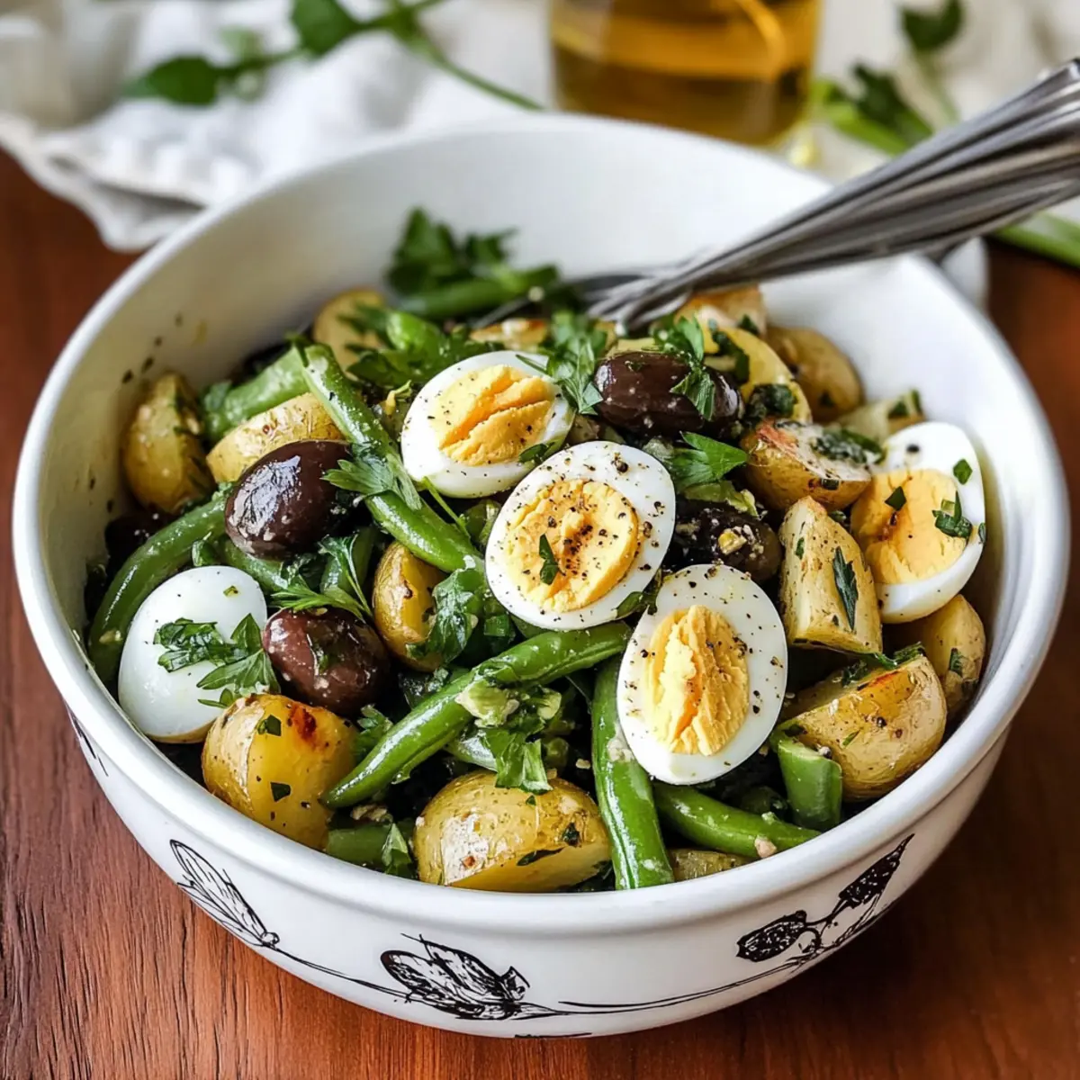 French-Style Potato and Green Bean Salad