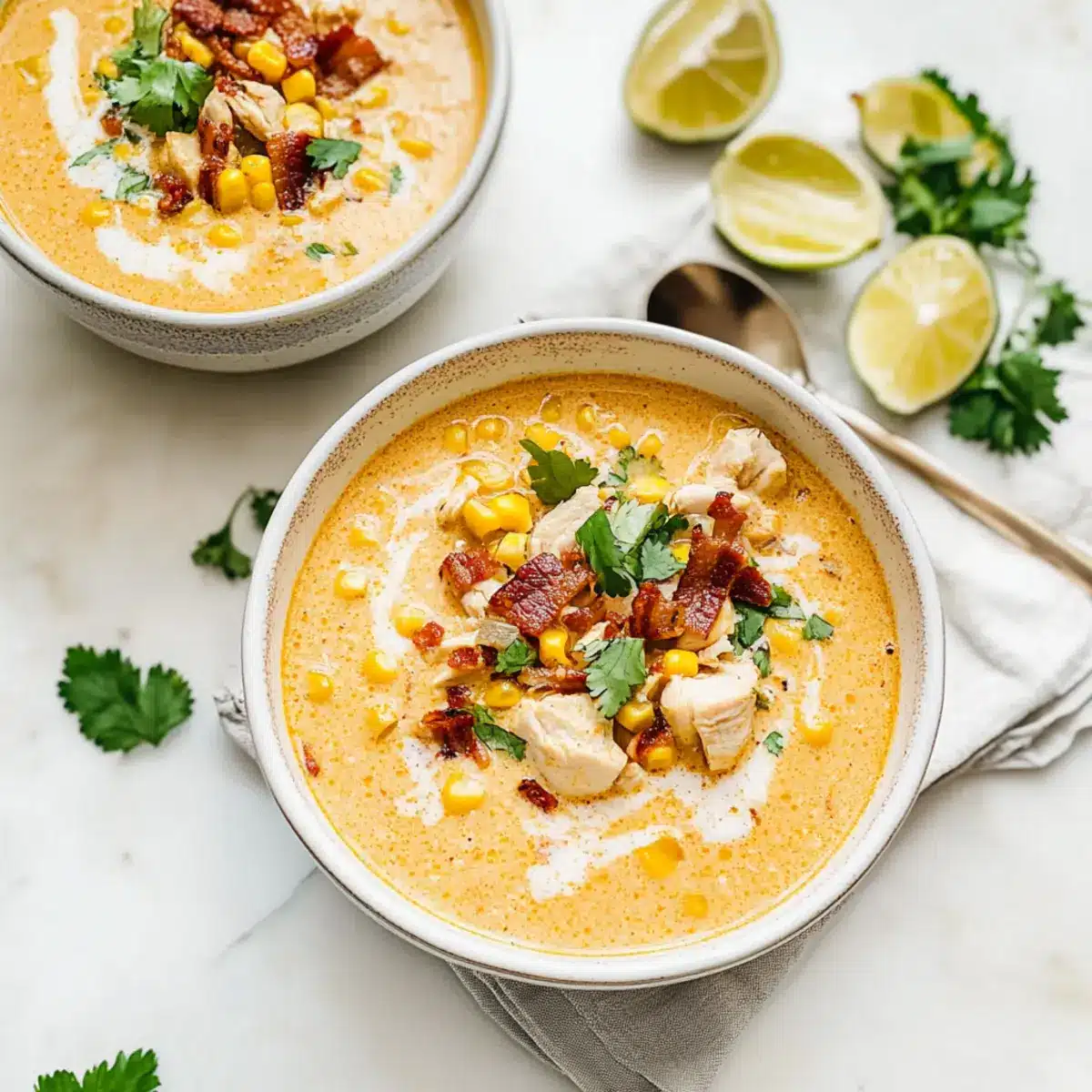 Slow Cooker Mexican Street Corn Soup