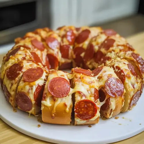 Pepperoni Pizza Monkey Bread