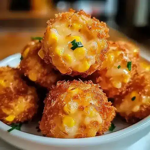Crispy Corn Cheese Bites