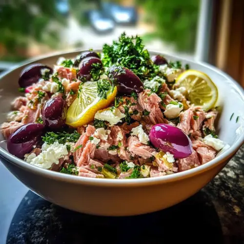 Mediterranean Tuna Salad