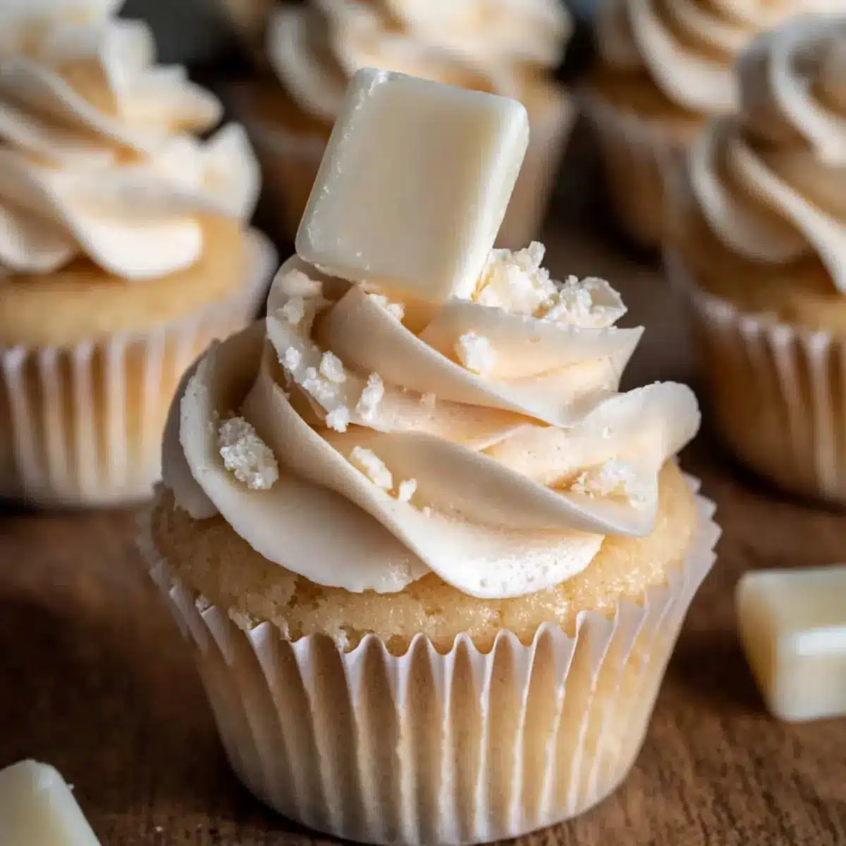 White Chocolate Cupcakes