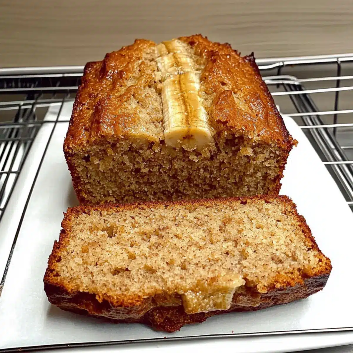 Cottage Cheese Banana Bread