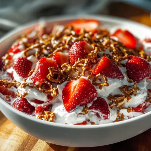 Strawberry Crackle Salad