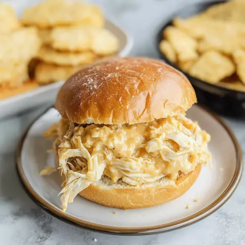 Ohio Shredded Chicken Sandwich