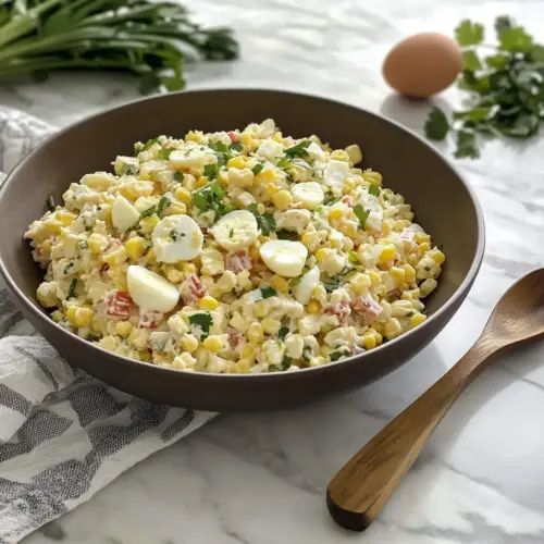 Mexican Street Corn Egg Salad