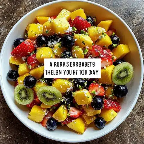 Honey Lime Fruit Salad