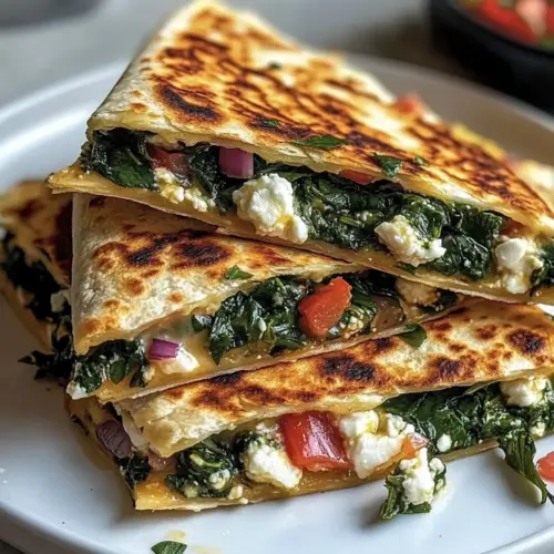 Mediterranean Quesadillas