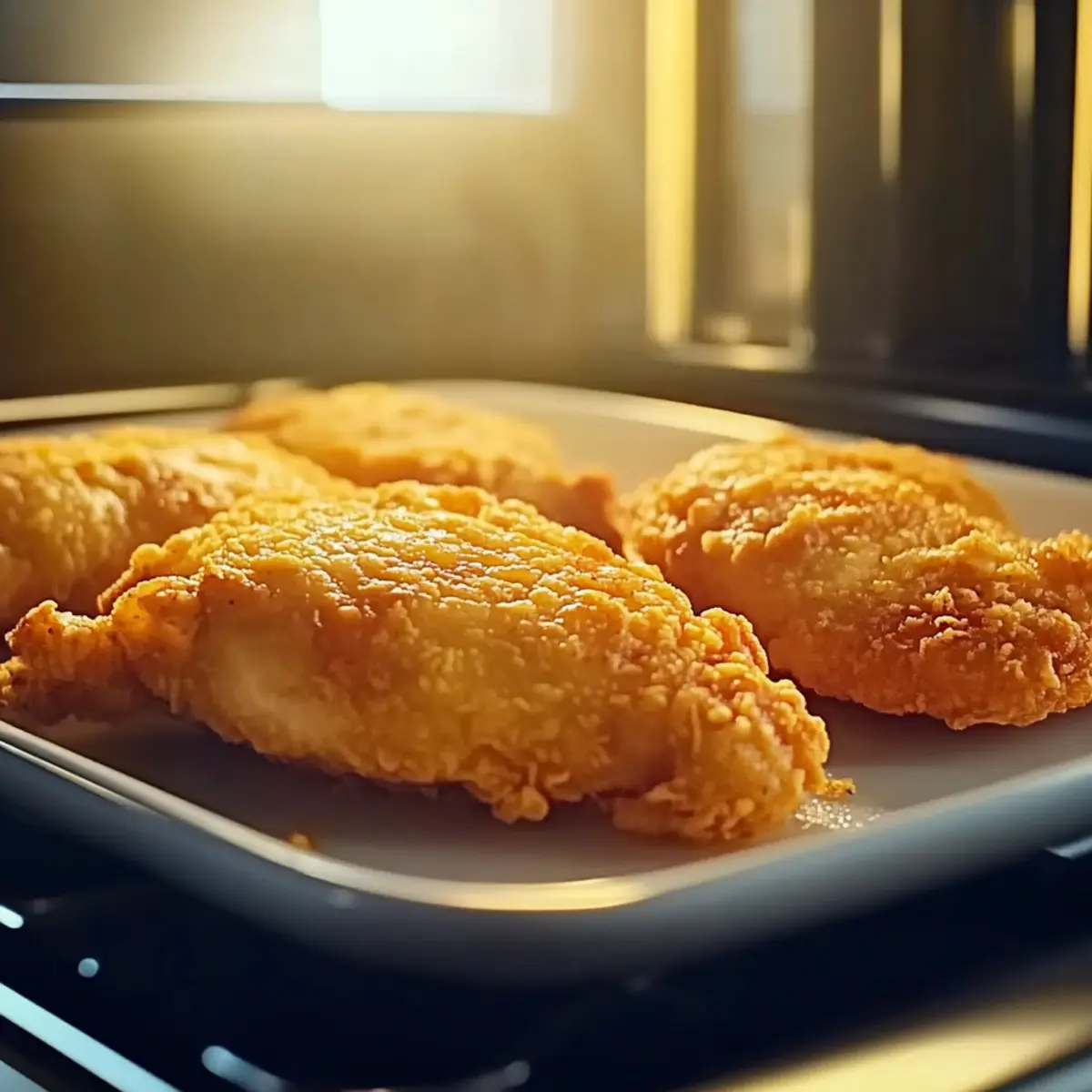 Crispy Oven-Baked Fried Chicken