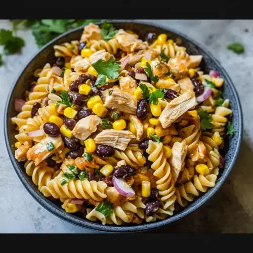 BBQ Chicken Pasta Salad
