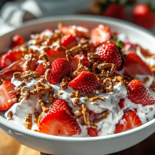 Strawberry Crackle Salad