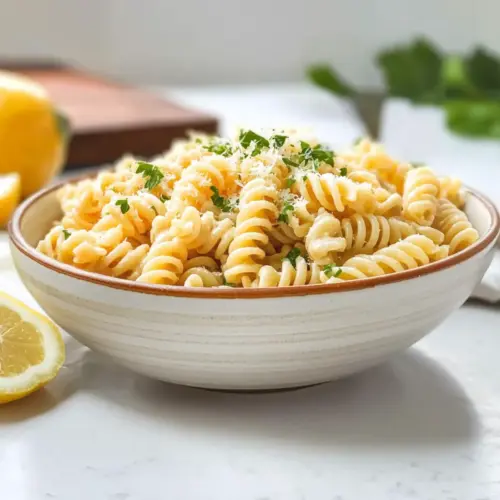 Lemon Parmesan Pasta Salad