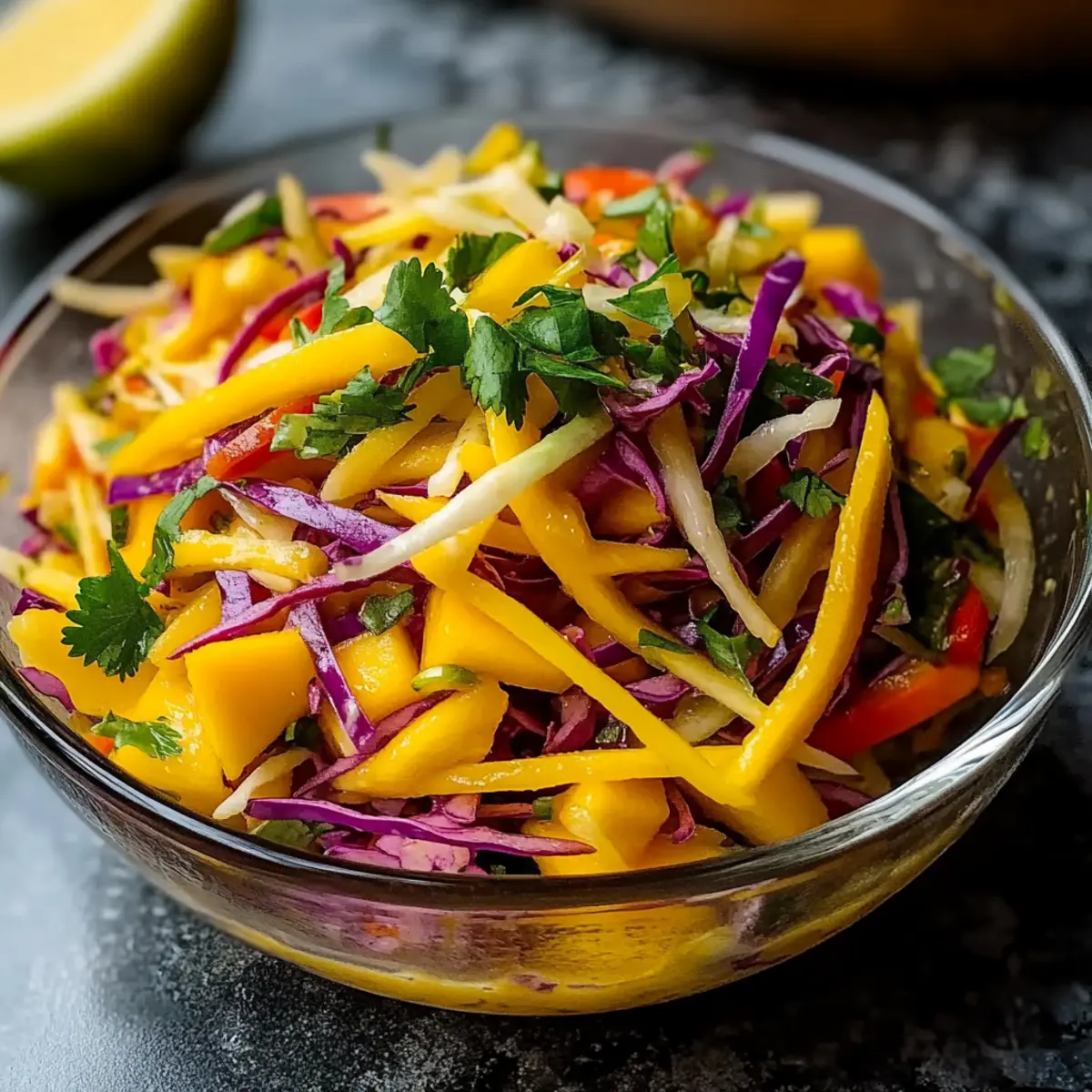 Easy Mango Slaw