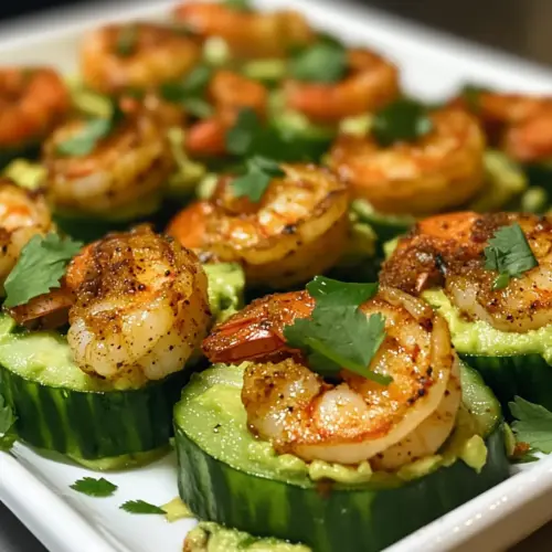 Avocado Cucumber Shrimp