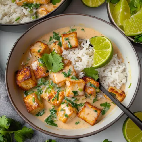 Coconut Lime Tofu