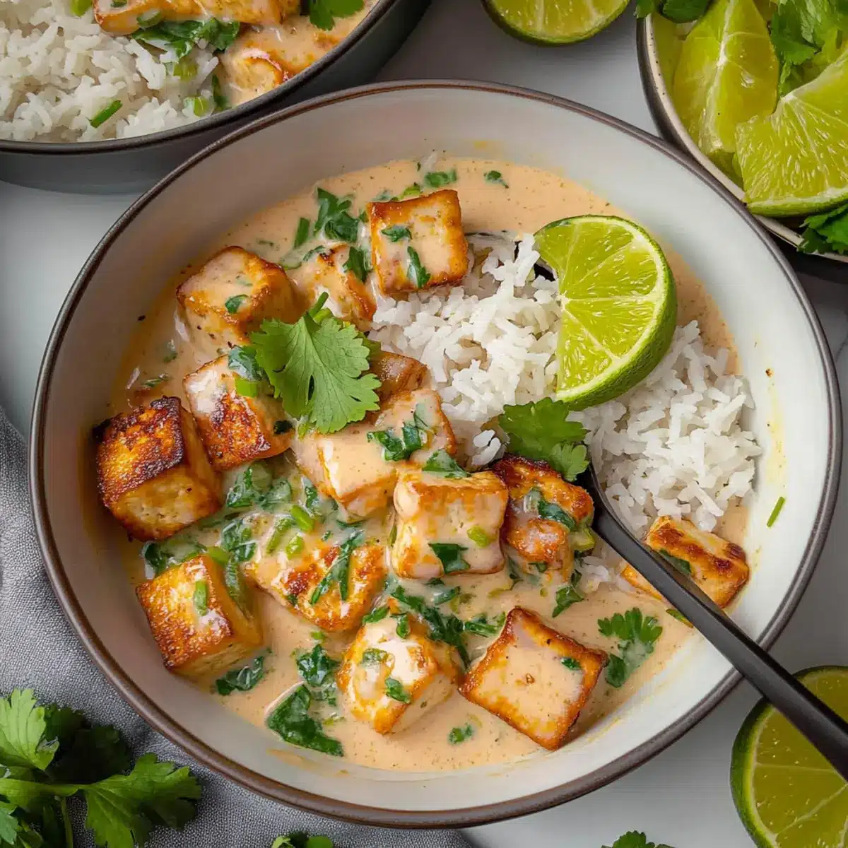 Coconut Lime Tofu