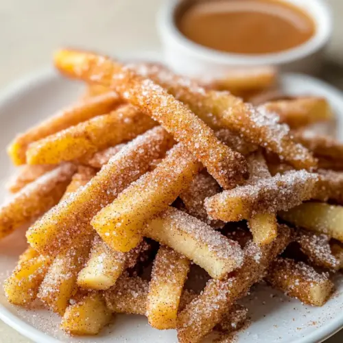 Air Fryer Apple Fries
